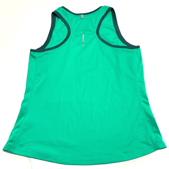 Nike Green Dri-Fit Sleeveless Running Tank Top Size Large - Picture 3 of 10